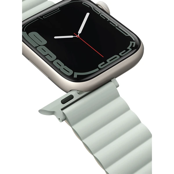 UNIQ Revix obojstranný remienok pre Apple Watch 49/46/45/44/42mm Sage (šedozelený/béžový) - Remienky - Obrázok WA3WF00101