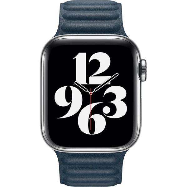 Apple Watch kožený ťah 40/38mm S/M baltsky modrý - Remienky - Obrázok WA4V400301