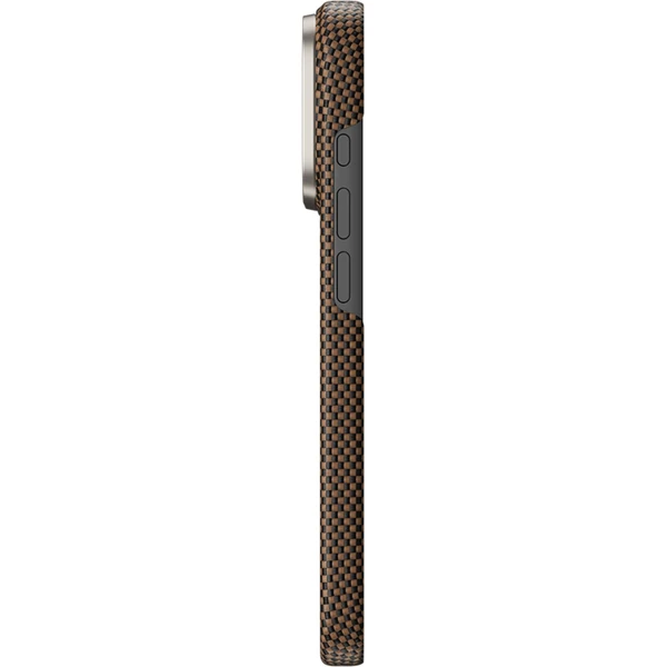 Benks ArmorTint Kevlar MagSafe kryt iPhone 17 Pro Max DawnLight Gold - Puzdra - Obrázok WACK000K01