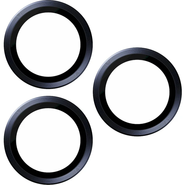 PanzerGlass HoOps ochranné krúžky Apple iPhone 16 Pro/16 Pro Max/15 Pro/15 Pro Max - modrý hliník - Ochranné fólie a sklo - Obrázok WAD1000O01