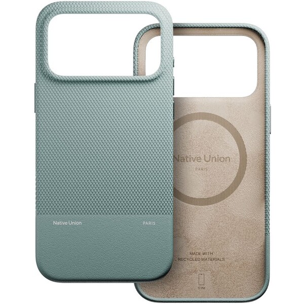 Native Union (RE) Classic MagSafe kryt z recyklovaného materiálu iPhone 17 Pro Max slate green
