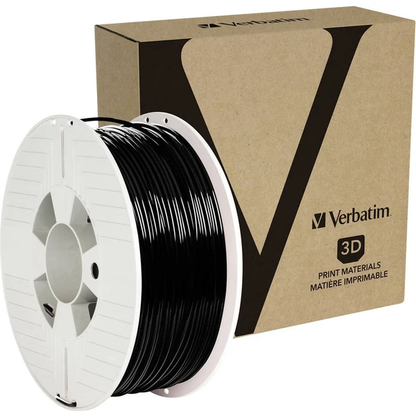 VERBATIM filament do 3D tlačiarne PET-G 1.75mm, 327m, 1kg čierny - Filamenty pre 3D tlačiarne - Obrázok WAG3000L01