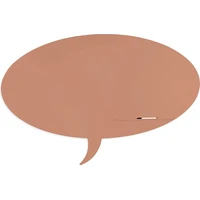 Rocada Skin Shape Talk 6441-3012 magnetická tabuľa červenobéžová RAL 3012 - Magnetické tabule