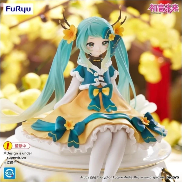 Figúrka Furyu Hatsune Miku Noodle Stopper- Hatsune Miku 2025 Chinese New Year Ver. 14 cm     - Figúrky - Obrázok WAKN000K01