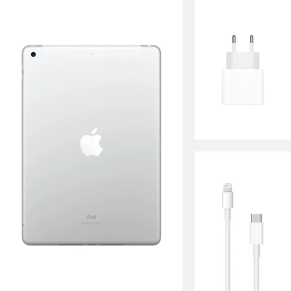 Apple iPad 10,2" 128GB Wi-Fi + Cellular strieborný (2020) (Kategória A) - Tablety - Obrázok WAM0500301