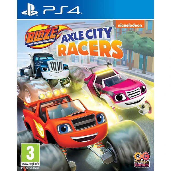 Blaze a príšerácke stroje: Axle City Racers (PS4) - Hry na PS4 - Hlavný obrázok