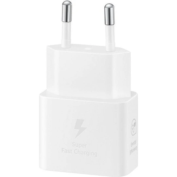 Samsung USB-C 25W GaN nabíjačka (s káblom) biela - Nabíjačky - Obrázok WB68000701