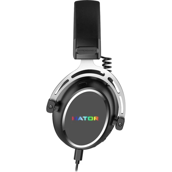 HATOR HYPERGANG 3 USB headset čierny - Slúchadlá - Obrázok WBAE000J01
