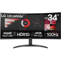 LG 34WR50QK-B monitor 34" - Monitory