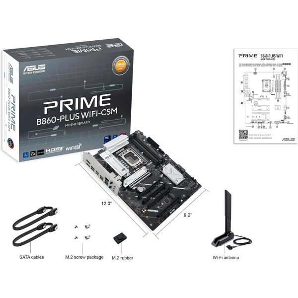 ASUS PRIME B860-PLUS WIFI - Základné dosky - Obrázok WBRC000N01