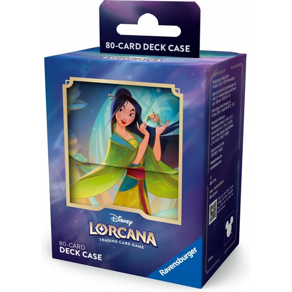 Disney Lorcana: Fabled - Deck Box Mulan krabička na karty - Disney Lorcana TCG - Hlavný obrázok