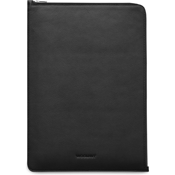 Woolnut kožené púzdro Folio pre MacBook Pro 16" čierne - Puzdra - Obrázok WCG7000601