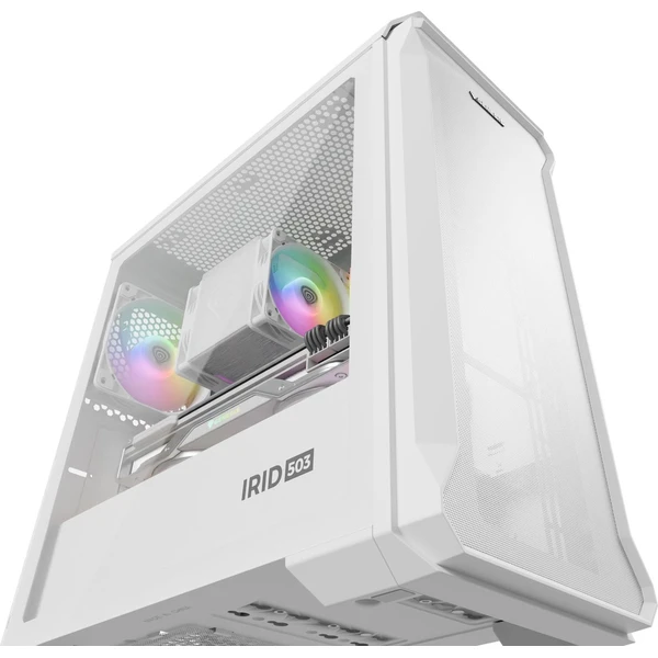 Genesis IRID 503 ARGB LITE biela - Počítačové skrine - Obrázok WCZE000K01