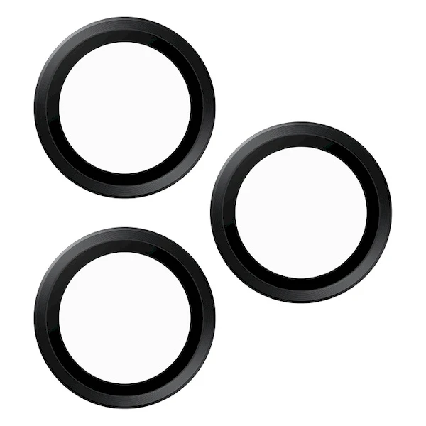 PanzerGlass® HoOps™ Apple iPhone 16 Pro/15 Pro/16 Pro Max/15 Pro Max čierny hliník - Ochranné fólie a sklo - Obrázok WD08000P01