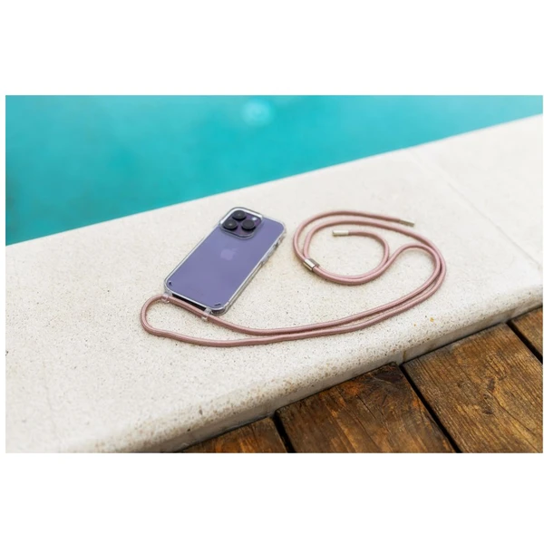 FIXED Pure Neck kryt s ružovou šnúrkou na krk Samsung Galaxy S24+ - Puzdra - Obrázok WD61000K01