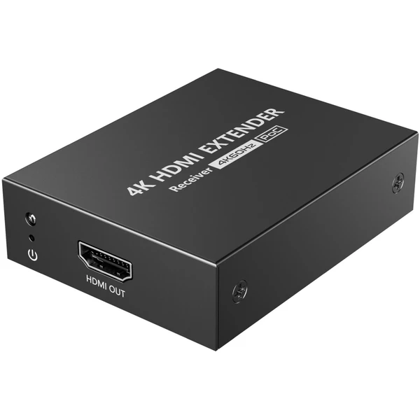 PremiumCord 4K@60Hz HDMI2.0 extender na 50m cez jeden kábel Cat6/6a HDR10 - Ostatné - Obrázok WDE1000K01