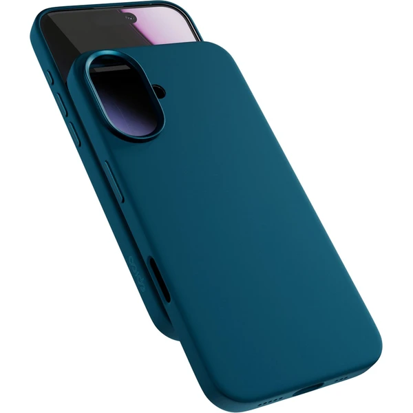 Epico Silicone Pro Mag+ kryt pre iPhone 17 Qi2 & Magsafe kompatibilný petrolejovo modrý - Puzdra - Hlavný obrázok