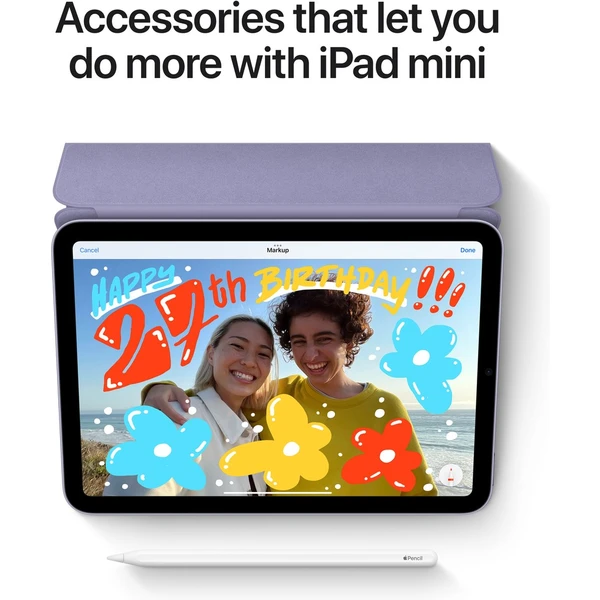 Apple iPad mini 256GB Wi-Fi hviezdne biely (2021) (Kategória C) - Tablety - Obrázok WDQKF00101