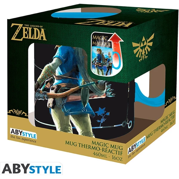 Hrnček Abysse Corp. Legend of Zelda - Breath of the Wild (meniaci sa motív) 460 ml - Hrnčeky - Obrázok WDXH000K01