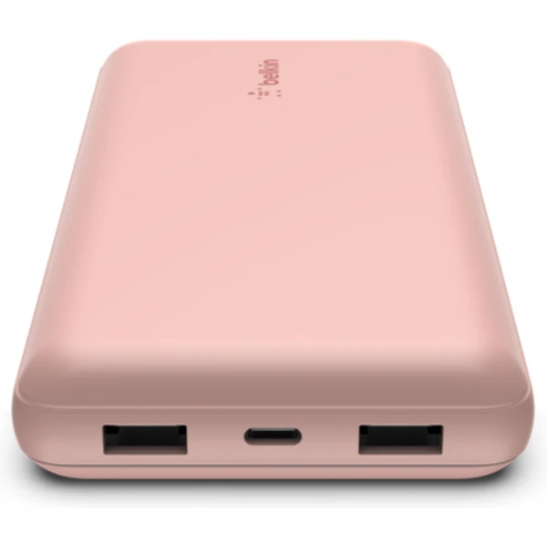 Belkin BOOST CHARGE USB-C powerbanka (15W), 20000mAh, ružová - Powerbanky - Obrázok WE31G00101
