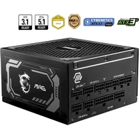 MSI MAG A1000GL PCIE5 II 1000W - Zdroje