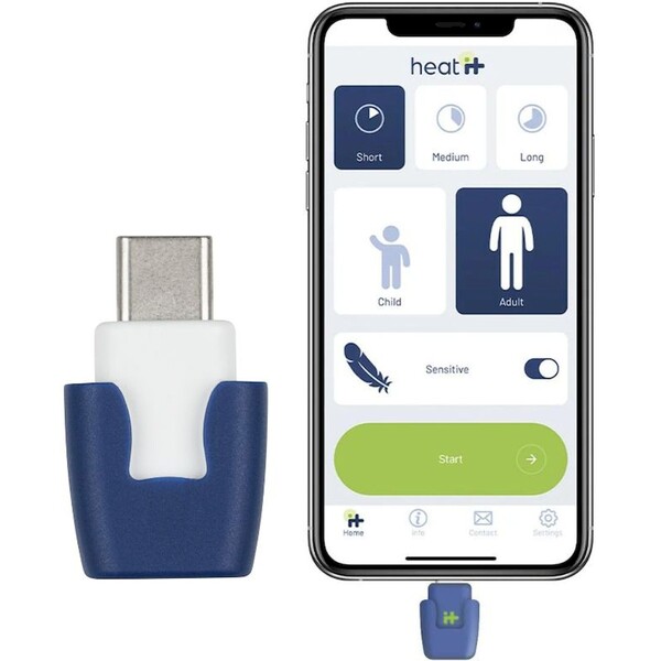 Heat it ošetrenie bodnutí hmyzom pomocou smartfónu USB-C