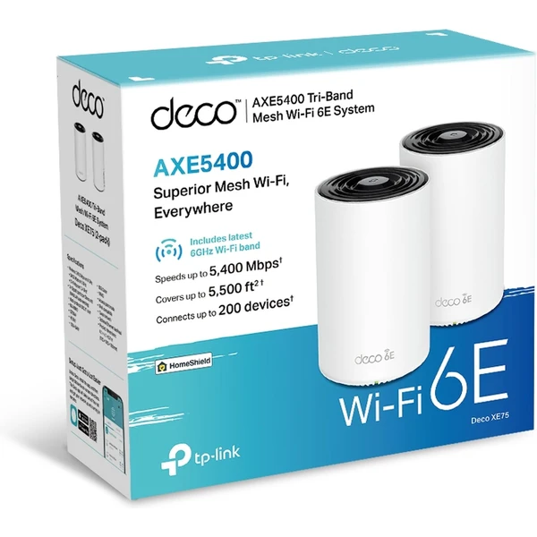 TP-Link Deco XE75 Mesh systém 1ks - Mesh systémy - Obrázok WEO8G00101
