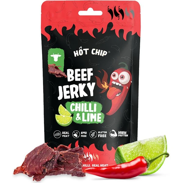Jerky Hot-Chip - Chilli a Limetka 25 g - Potraviny - Hlavný obrázok