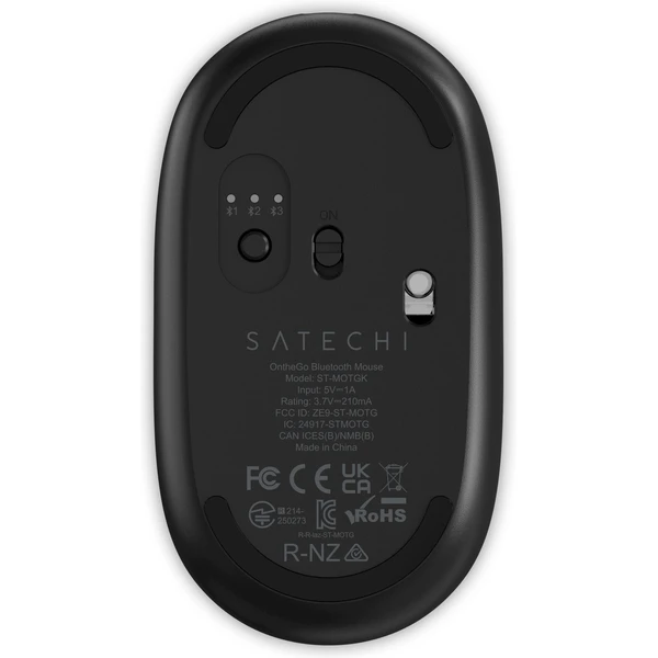 Satechi OntheGo Bluetooth bezdrôtová myš čierna - Myši - Obrázok WEXK000K01