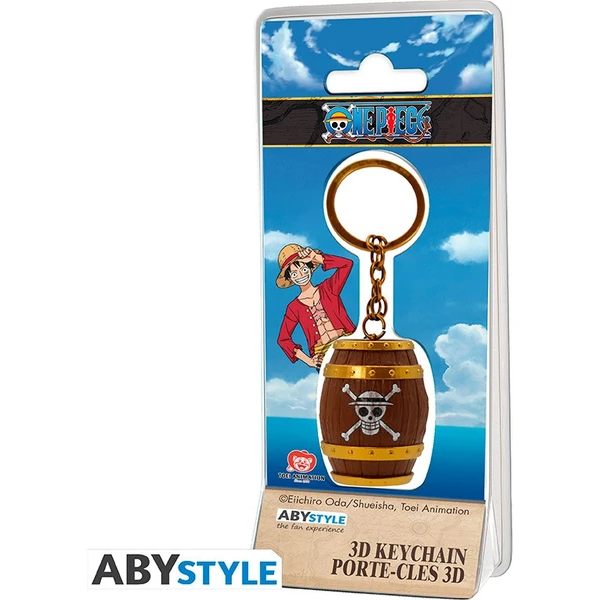 3D kľúčenka Abysse Corp One Piece - Barrel - Kľúčenky - Obrázok WEYM000K01