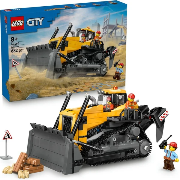 LEGO City 60466 Žltý buldozér - LEGO - Hlavný obrázok