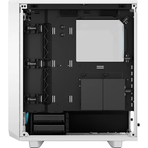 Fractal Design Meshify 2 Compact RGB TG skriňa biela - Počítačové skrine - Obrázok WF84000601