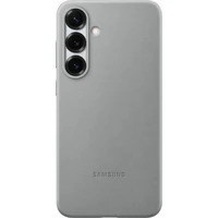 Samsung Kindsuit Case kryt z vegánskej kože Galaxy S25+ šedý - Puzdra