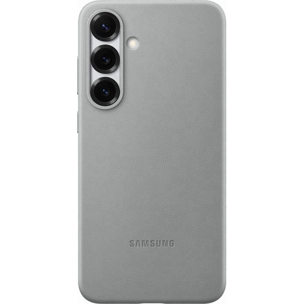 Samsung Kindsuit Case kryt z vegánskej kože Galaxy S25+ šedý - Puzdra - Hlavný obrázok