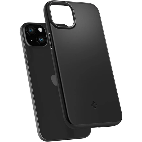 Spigen Thin Fit kryt iPhone 15 čierny - Puzdra - Obrázok WGU8000601