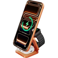 Cubenest SQ312 Ultra Qi2.2 (MagSafe) 3v1 nabíjačka (35W) oranžová (Limited Edition) - Nabíjačky