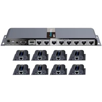 PremiumCord HDMI 1-8 splitter+extender po CAT6/6a/7, FULL HD, 3D - Ostatné