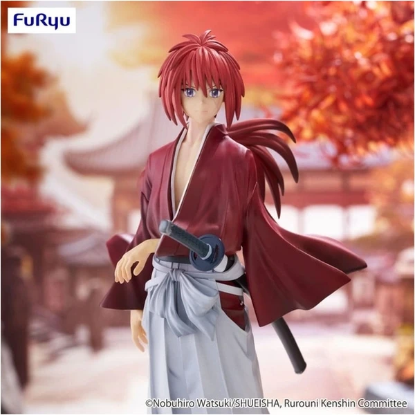 Figúrka Furyu Rurouni Kenshin: Meiji Kenkaku Romantan Trio-Try-iT - Kenshin Himura 19 cm - Figúrky - Obrázok WHEN000K01