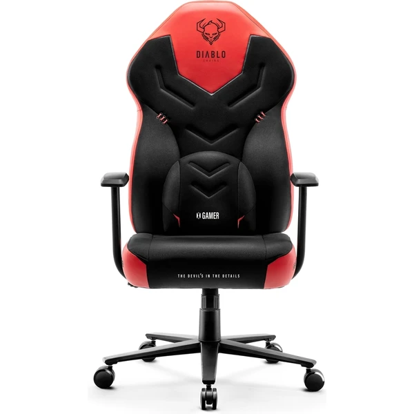 Diablo X-Gamer 2.0 Normal Size herná stolička čierno-červená - Stoličky - Hlavný obrázok