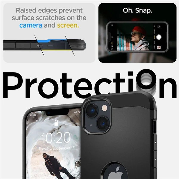 Spigen Tough Armor Mag kryt iPhone 14 čierny - Puzdra - Obrázok WI2H300401