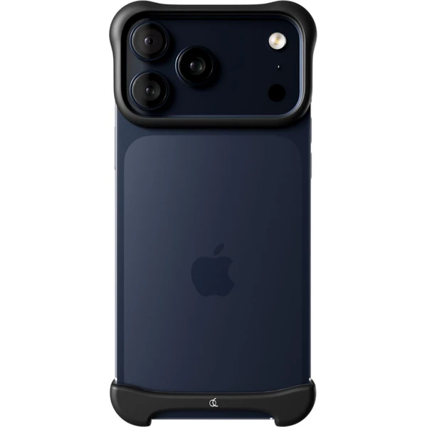 Arc Pulse hliníkový ochranný rám iPhone 17 Pro Max matne čierny - Puzdra - Obrázok WIBJ000K01