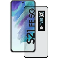 Obal:Me 5D tvrdené sklo Samsung Galaxy S21 FE 5G čierne - Ochranné fólie a sklo