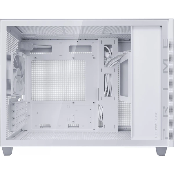 ASUS Prime AP201, TG, biela - Počítačové skrine - Obrázok WK84000601