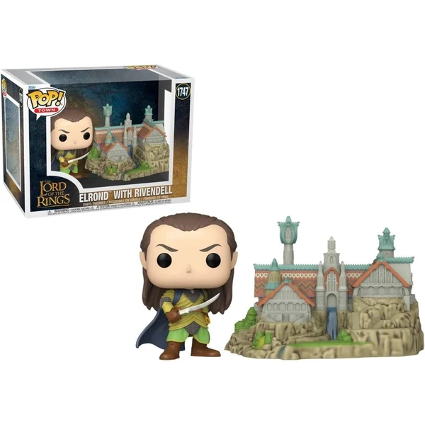 Funko POP! #1747 Town: Lord of the Rings - Elrond & Rivendell  - Funko POP! - Hlavný obrázok
