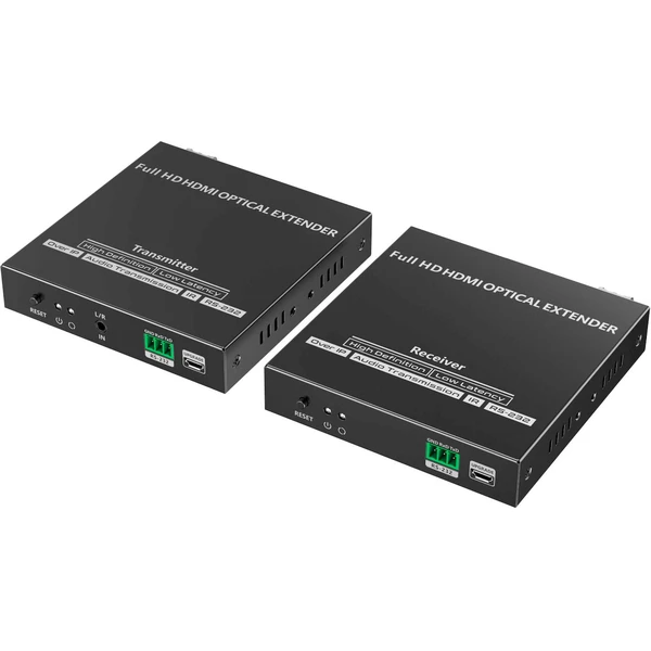 PremiumCord Optický HDMI extender FULL HD 1080 až na 40km - Ostatné - Obrázok WKNF000K01