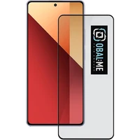 OBAL:ME 5D Tvrdené Sklo pre Xiaomi Redmi Note 13 Pre 4G/5G čierne - Ochranné fólie a sklo