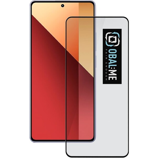 E-shop OBAL:ME 5D Tvrdené Sklo pre Xiaomi Redmi Note 13 Pre 4G/5G čierne
