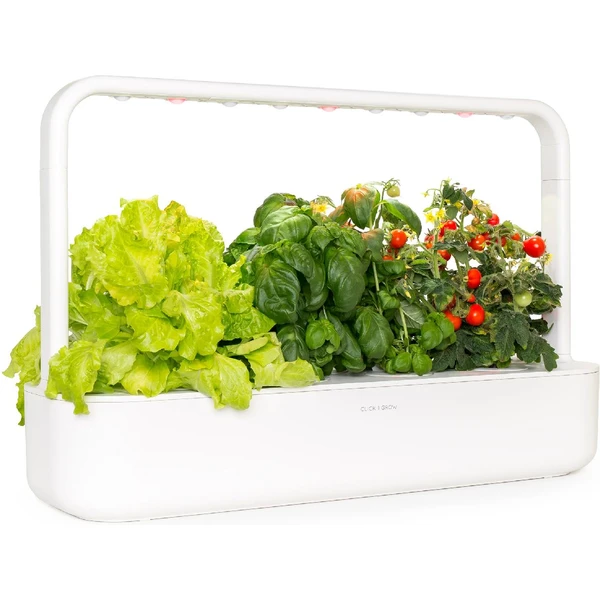 Click and Grow Smart Garden 9 PRO šikovný kvetináč biely - Kvetináče - Obrázok WLF3G00101