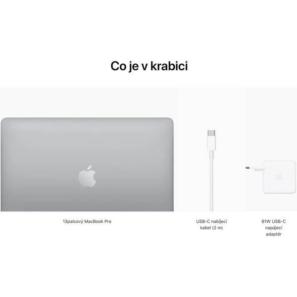Apple MacBook Pro 13,3" / M1 / 8GB / 256GB / vesmírne šedý (Ďalšia) - Notebooky - Obrázok WLK7200401
