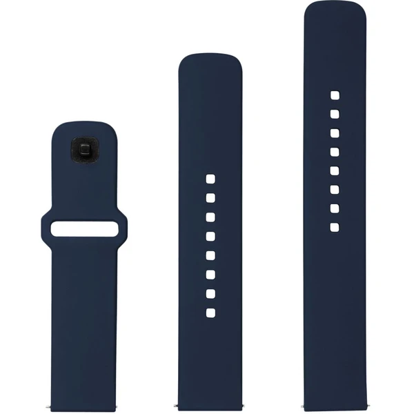 Set silikónových remienkov FIXED Silicone Sporty Strap s Quick Release 22mm pre smartwatch, modrý - Remienky - Obrázok WLM2000O01